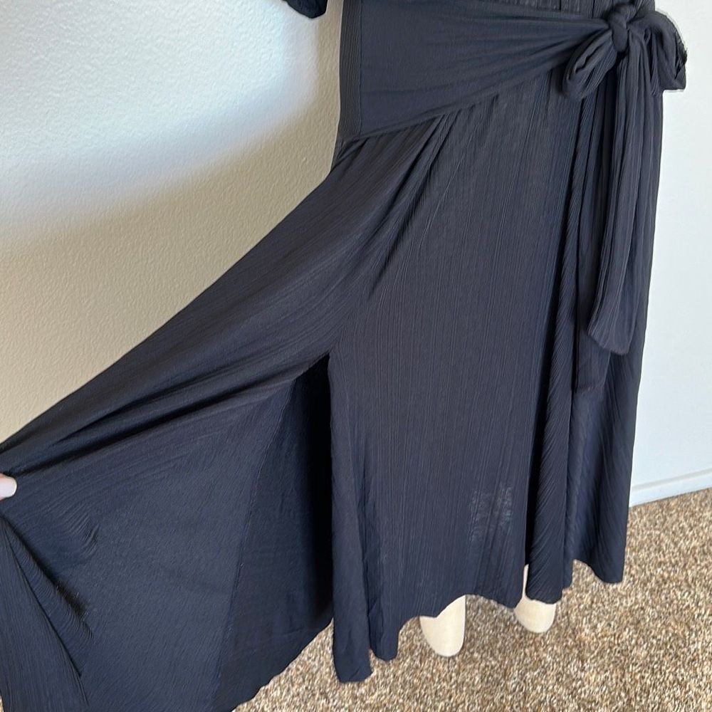 Free People Kauai Midi Beach Dress in Black Size XS - Picture 5 of 8